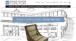 Desktop Screenshot of grandmanorfurniture.com